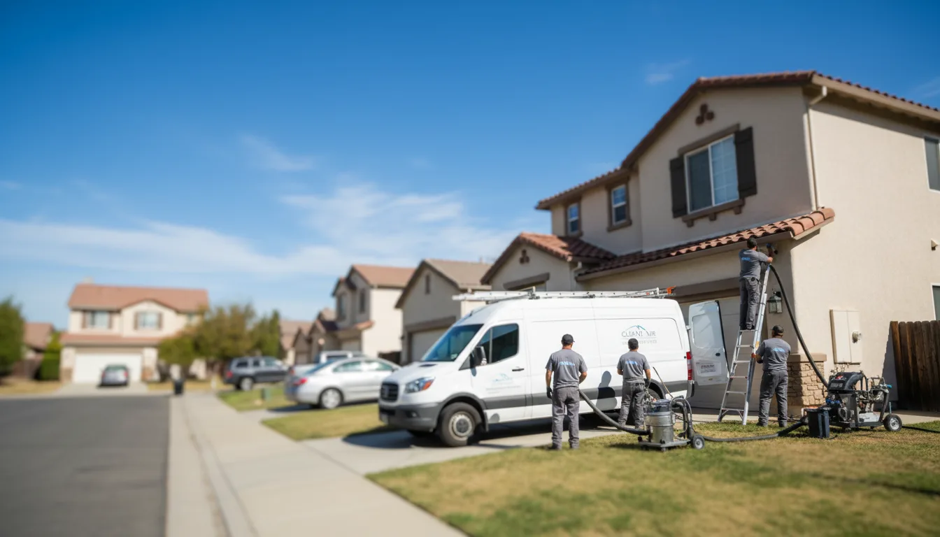 Air Duct Cleaning in Oregon House, CA near me